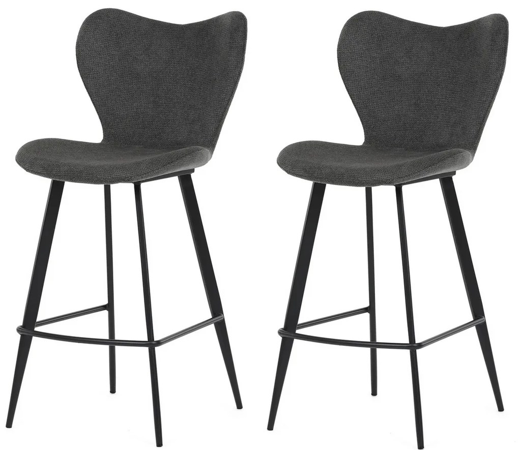Set de scaune de bar B-1068 GREY2, 2 buc