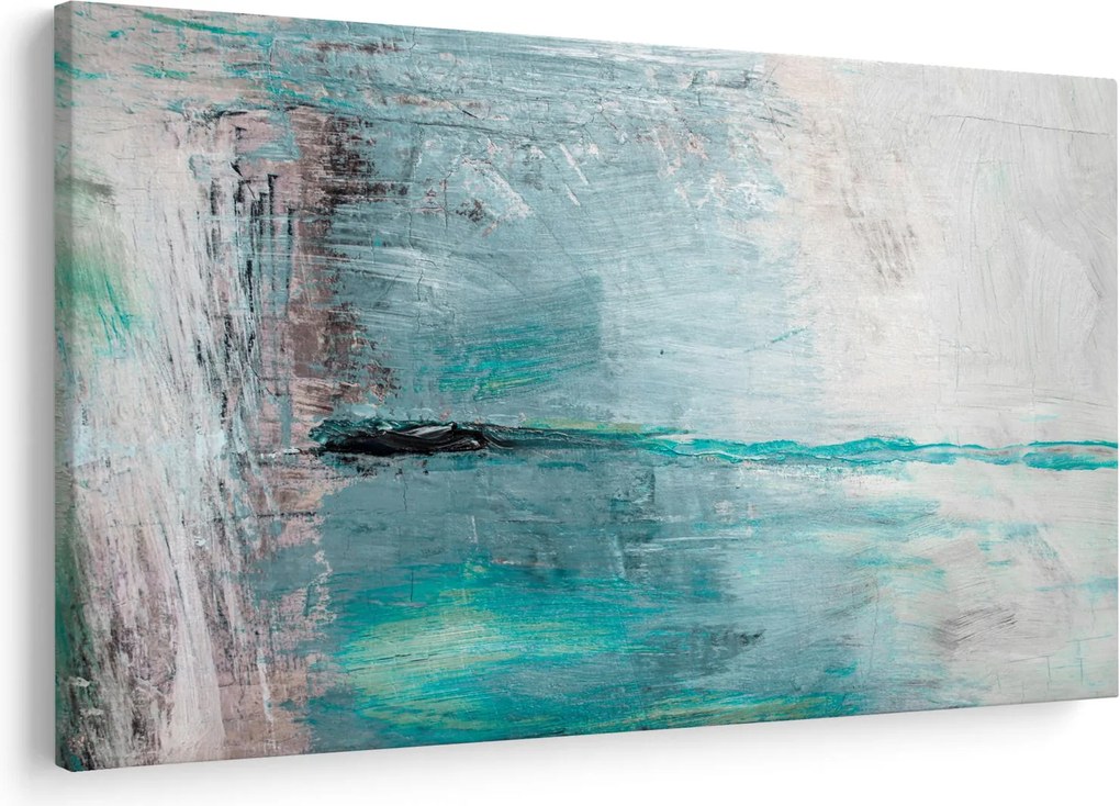 Tablou - pictură abstractă în ulei (90x60 cm)