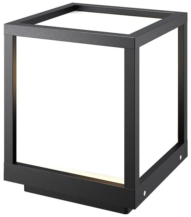 Mini Stalp iluminat exterior IP65 UTAH gri inchis H-19cm, MA-8928