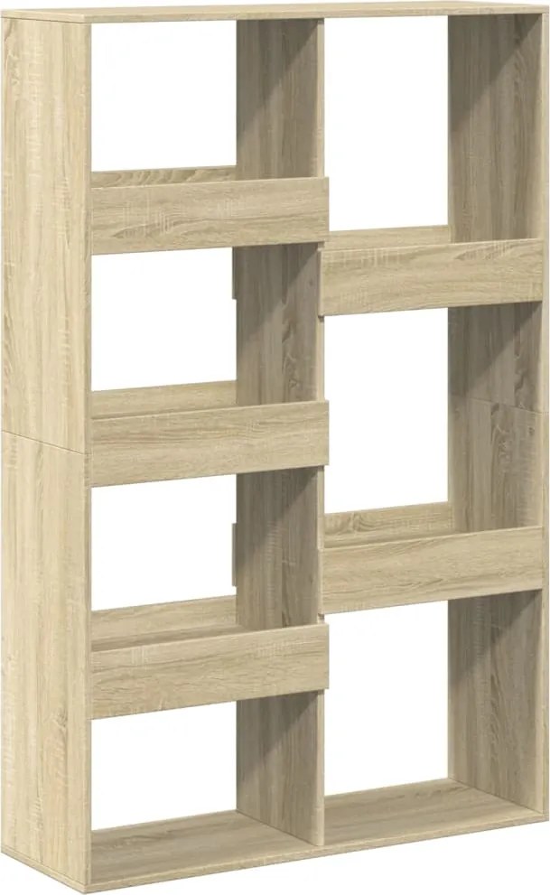 vidaXL Bibliotecă, stejar sonoma, 100x33x155,5 cm, lemn prelucrat