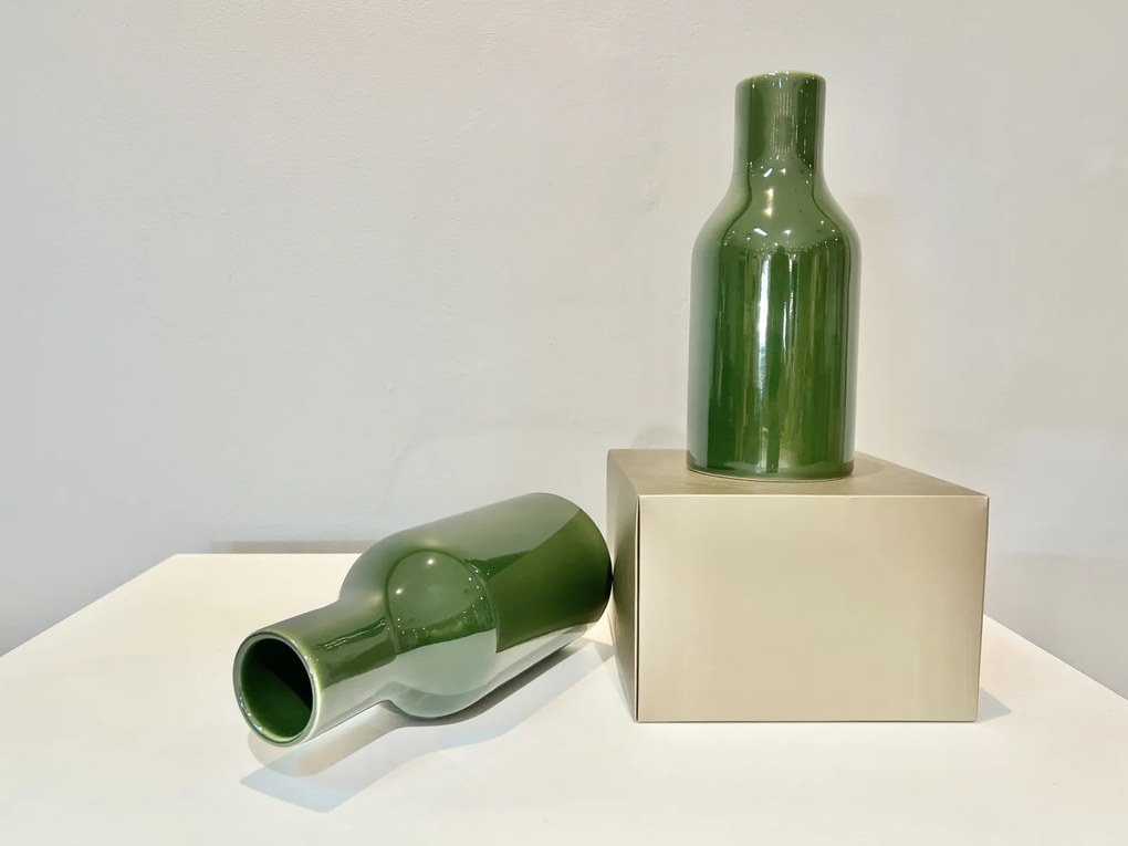 Set 2 Vaze Verde Infinity Green ( cilindru 24cm )