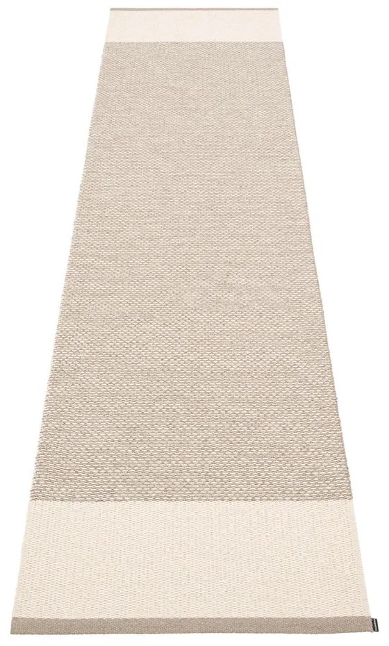 Covor tip traversă pentru interior și exterior bej 70x300 cm Edit Mud Vanilla – Pappelina