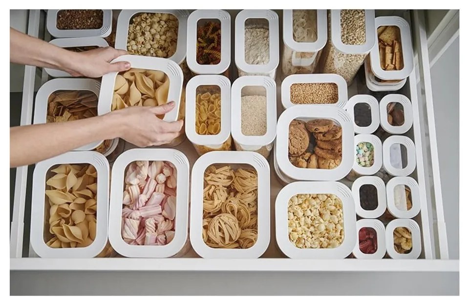 Set 7 cutii pentru depozitare alimente Rosti Mepal Modula Starter