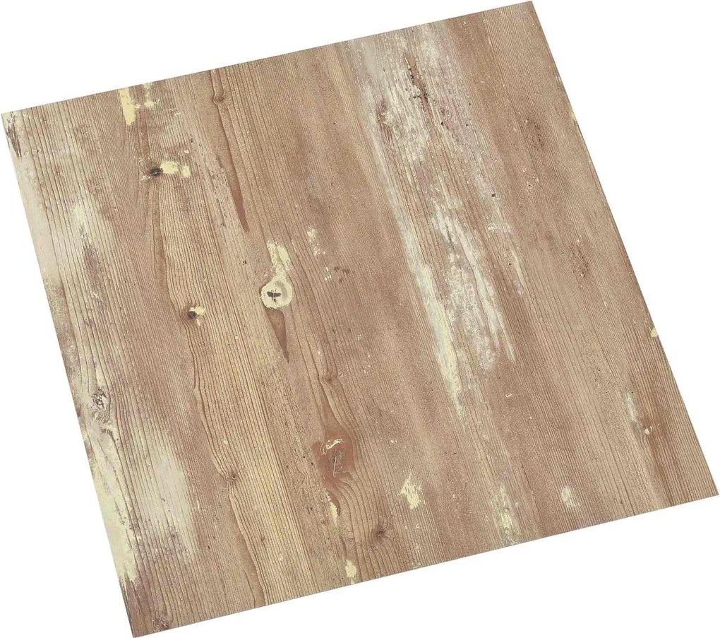 vidaXL Plăci de Pardoseală 55 pcs Maro 5,11 m² PVC