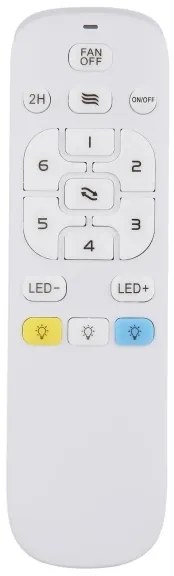 Globo 03655 - Ventilator de tavan cu LED dimabil BOZAN LED/32W/230V + telecomandă