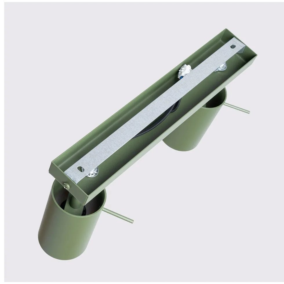 Spot verde 6x30 cm Etna – Sollux