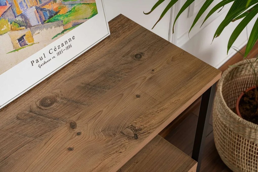 Consola, Hanah Home, Solace, Pin Atlantic / Negru