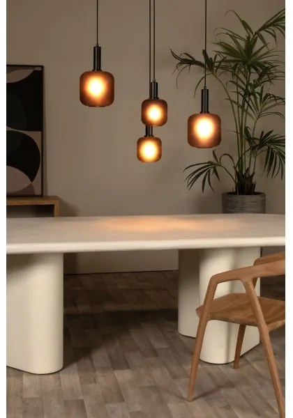 Lustră pe cablu Lucide 45405/04/30 ELOISE 4xE27/40W/230V negru