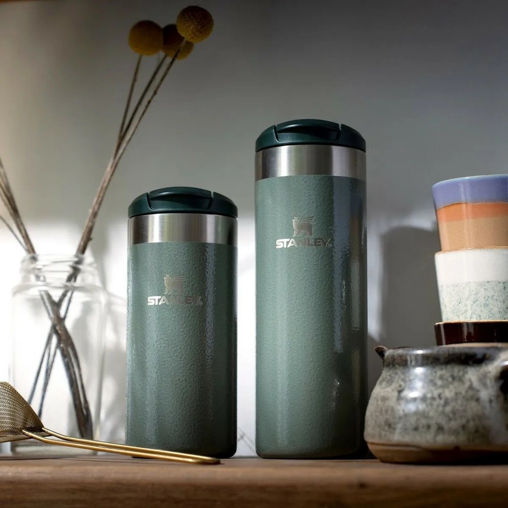 Cana termică Stanley AeroLight Transit 350 m lHammertone Green, 350 ml