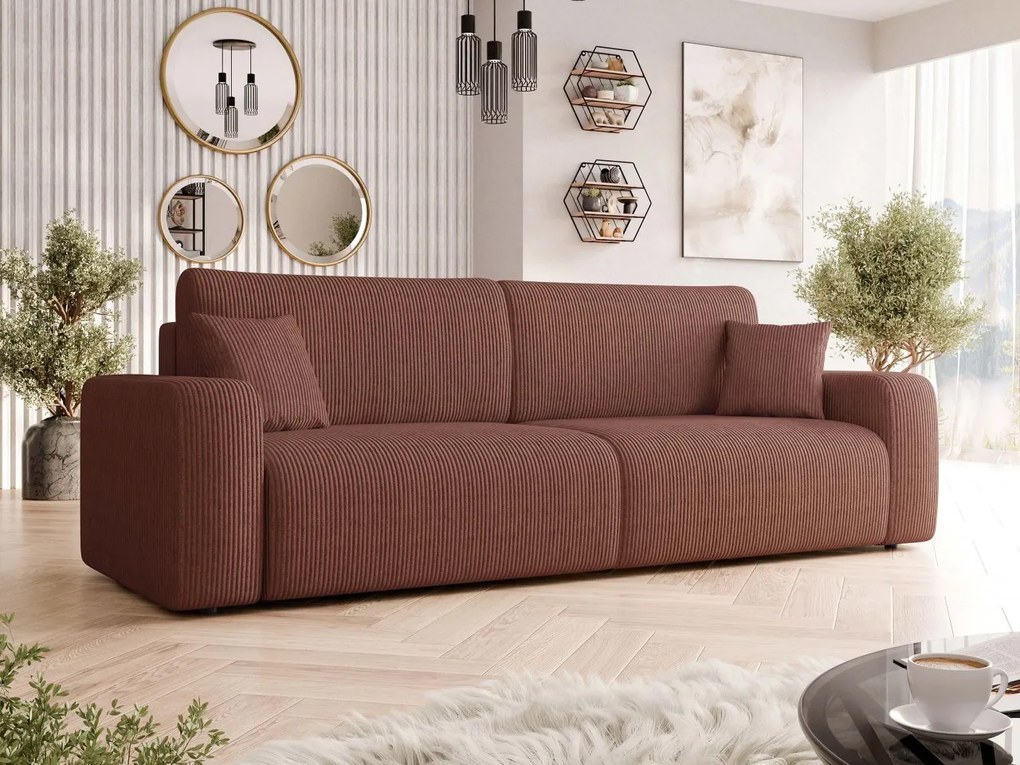 Canapea extensibilă Euston Sztruks (teracotă) (cu sp. depozitare). 1105538