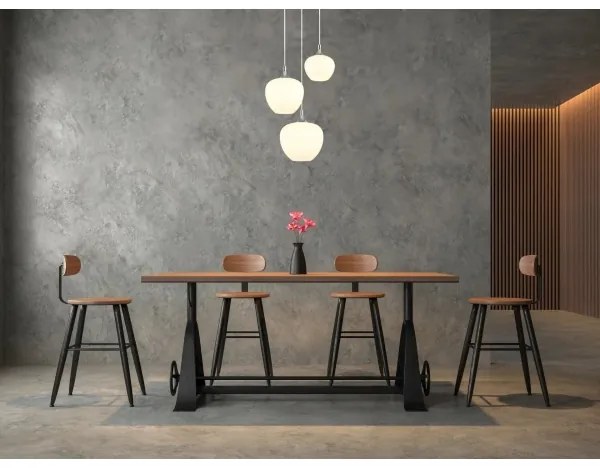 Lustră pe cablu Globo 15548-3HW MAXY 3xE27/40W/230V alb