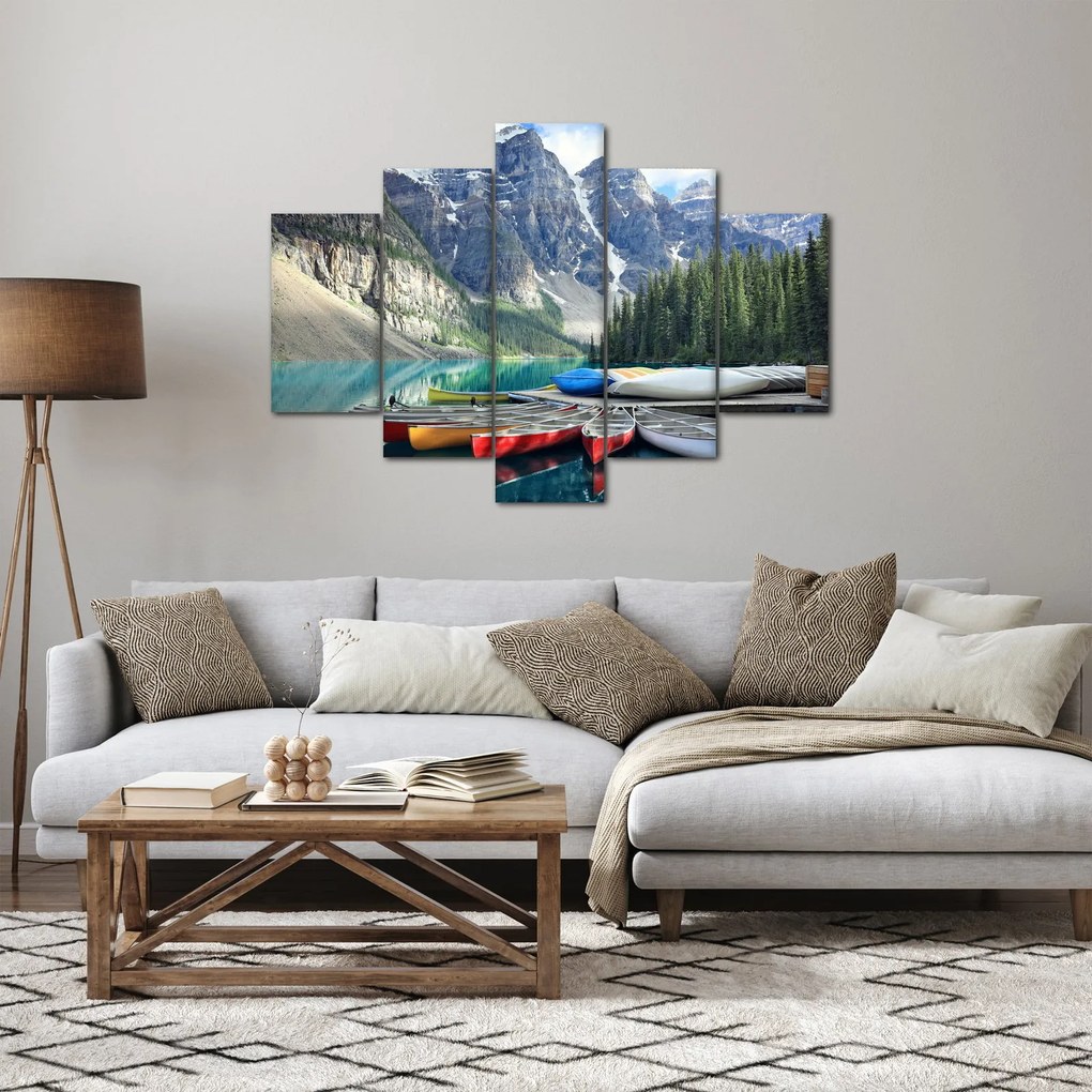 Tablou - Moraine Lake (150x105 cm)