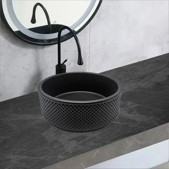 Lavoar Ceramic Premium Rotund 42.5×42.5×16CM – Model 740