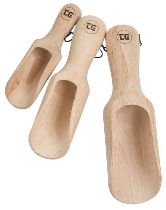Set 3 spatule din lemn de fag T&G Woodware