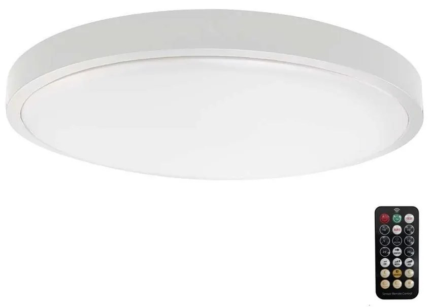 Plafonieră LED cu senzor pentru baie LED/24W/230V 6500K IP44 alb