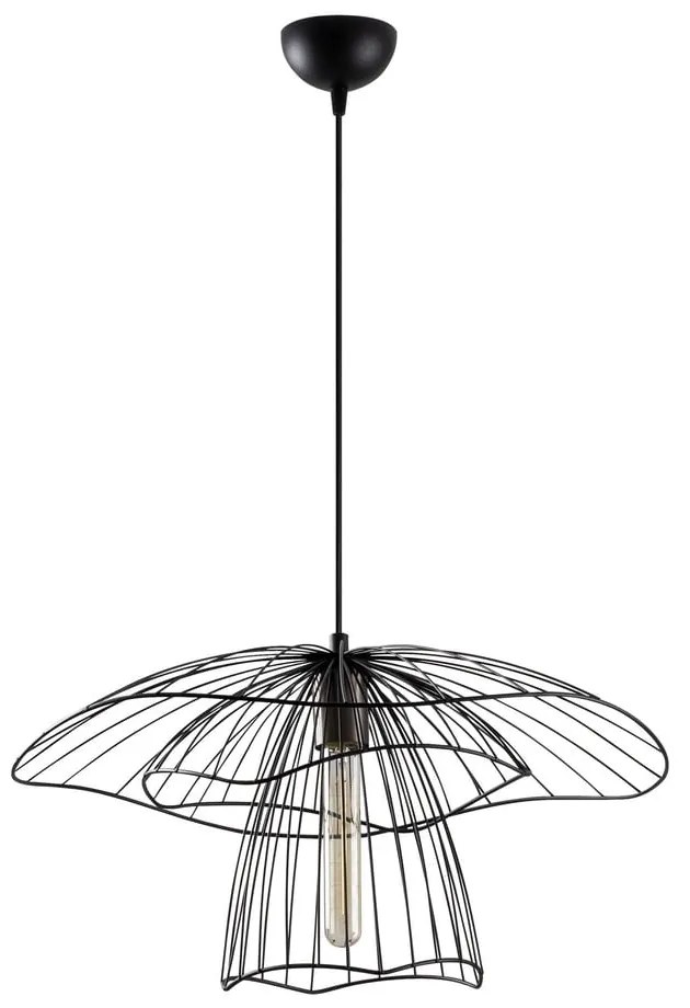 Lustră neagră ø 50 cm Tel – Opviq lights