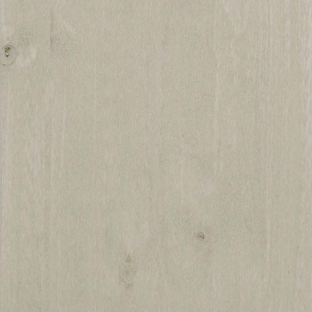 Servanta, alb, 79x40x103,5 cm, lemn masiv de pin 1, Alb