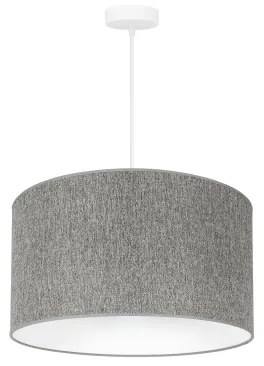 Lustră pe cablu ROLLER ECO Duolla RECYCLING 1xE27/15W/230V d. 45 cm gri