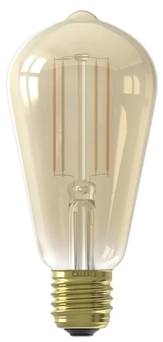 Lampă suspendată inteligentă din alamă cu sticlă fumurie 30 cm inclusiv WiFi ST64 - Ball