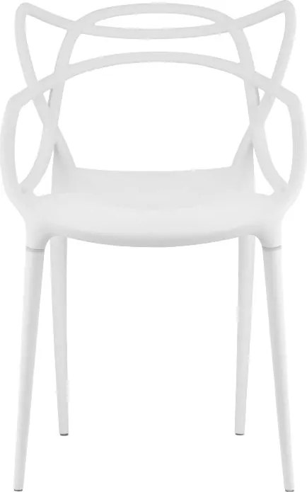 Set de gradina KATO SIRVON - 2 scaune si masuta rotunda, negru/alb