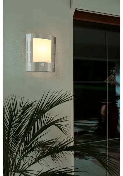 EGLO 88144 - Senzor Corp de iluminat perete exterior CITY 1xE27/15W