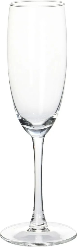 Set 4 pahare cu picior pentru șampanie 180ml