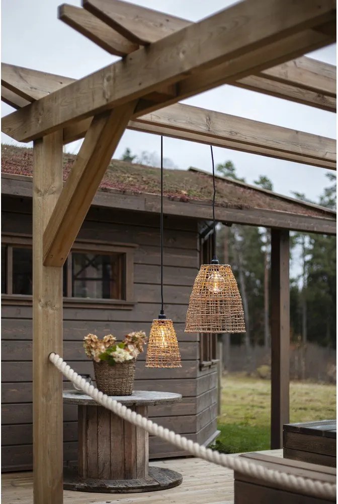 Abajur în culoare naturală ø 30 cm Tove – Star Trading