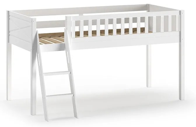 SCOTT PAT SEMI-INALT H115CM CU SCARĂ 90 X 200 CM ALB