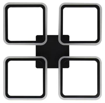 Plafonieră LED dimabilă, 95W/230V, 3000-6500K, cu telecomandă