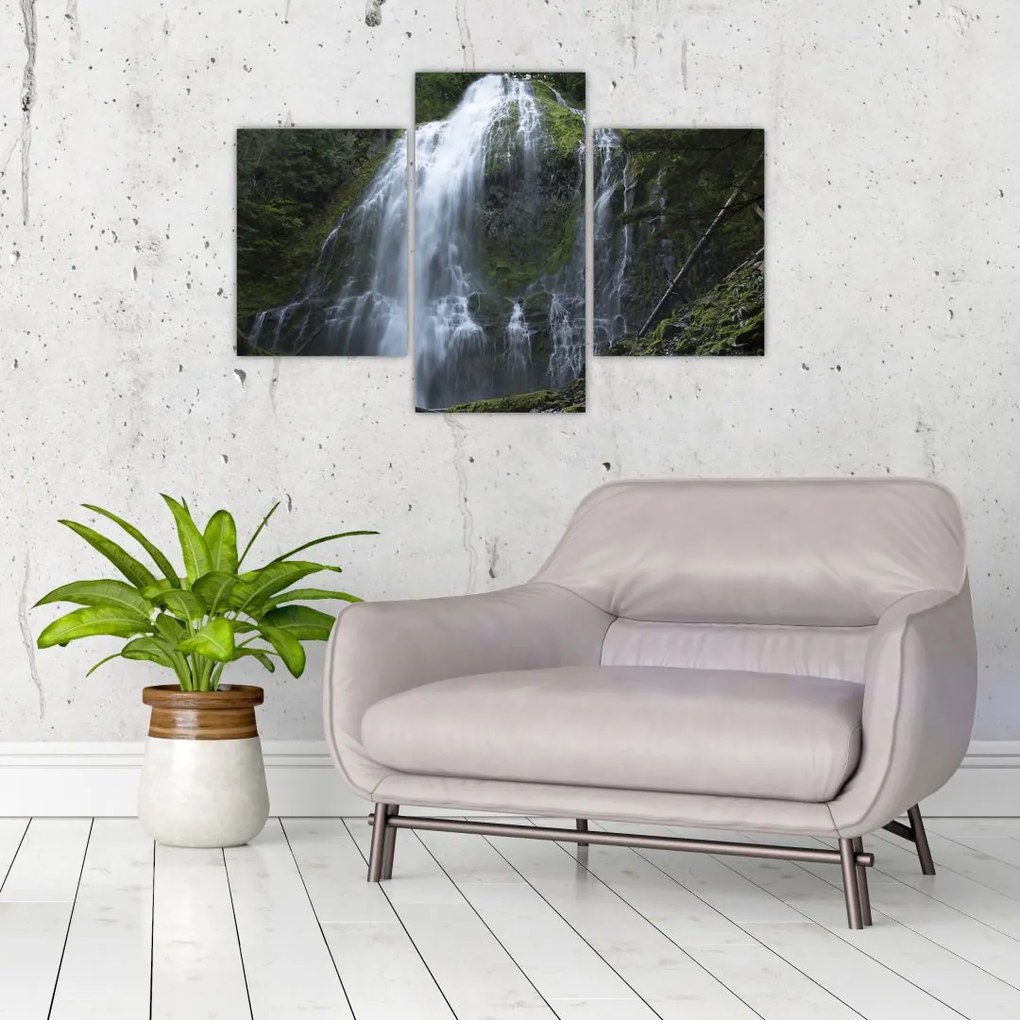 Tablou cu cascadă (90x60 cm)