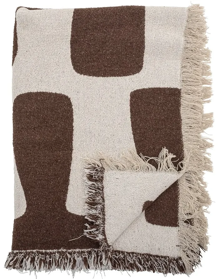 Pătură din bumbac reciclat 130x160 cm Bilston – Bloomingville