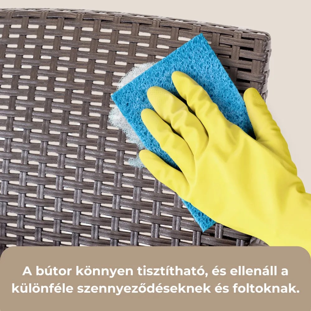 Set mobilier de grădină Venus Balcon, maro