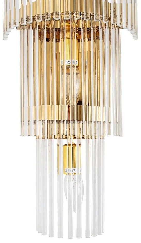 Aplica de perete design decorativ Cascada auriu