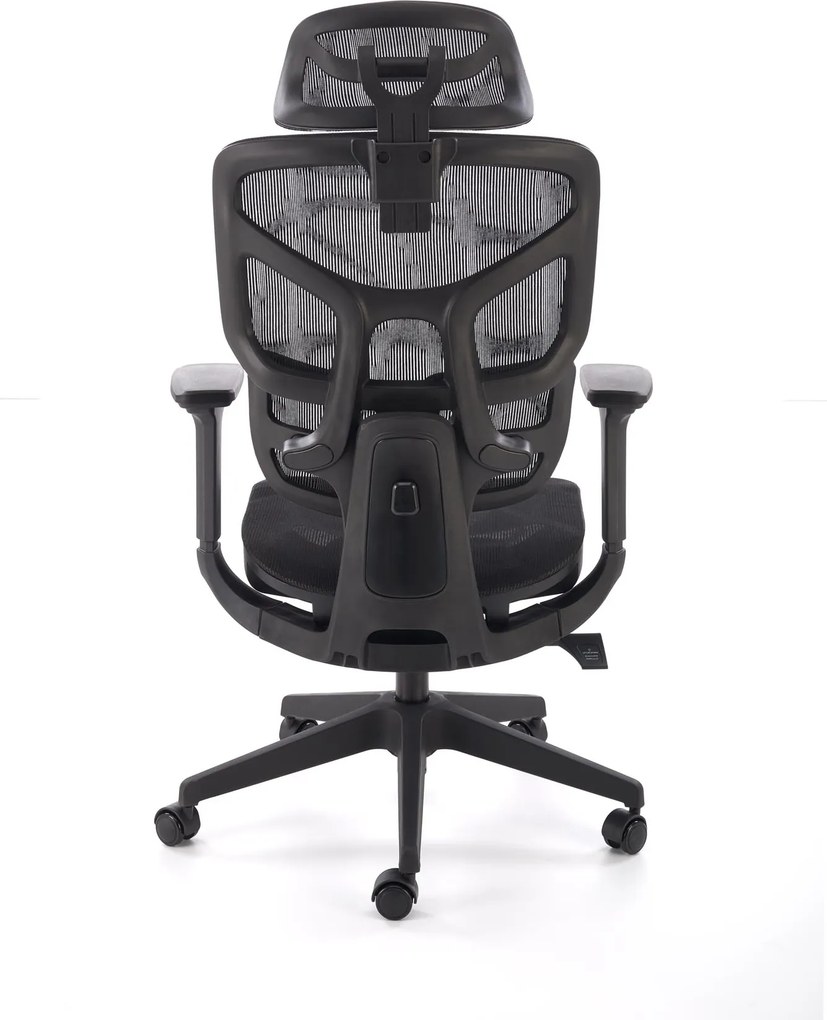 Scaun de birou ergonomic Macar - negru