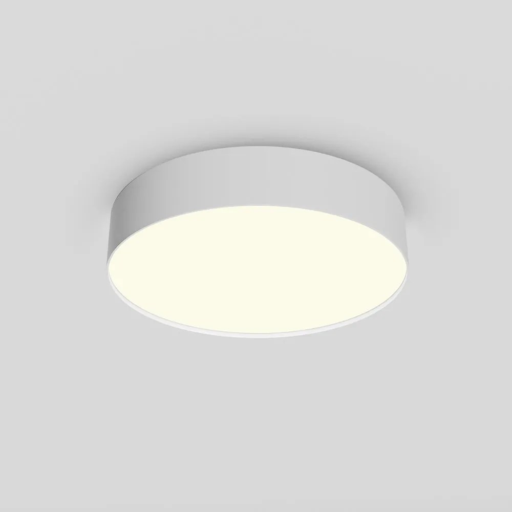 Plafoniera LED design tehnic Zoom D-30cm 3000K alba