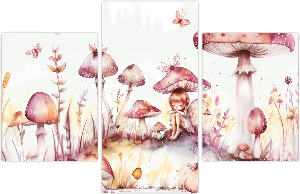 Tablou - Zâna Roz (90x60 cm)