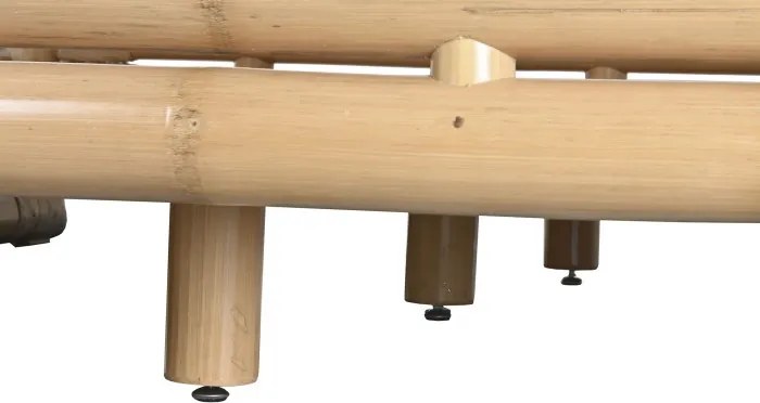 Pat din bambus și rattan, 180x200 cm, „Bali”