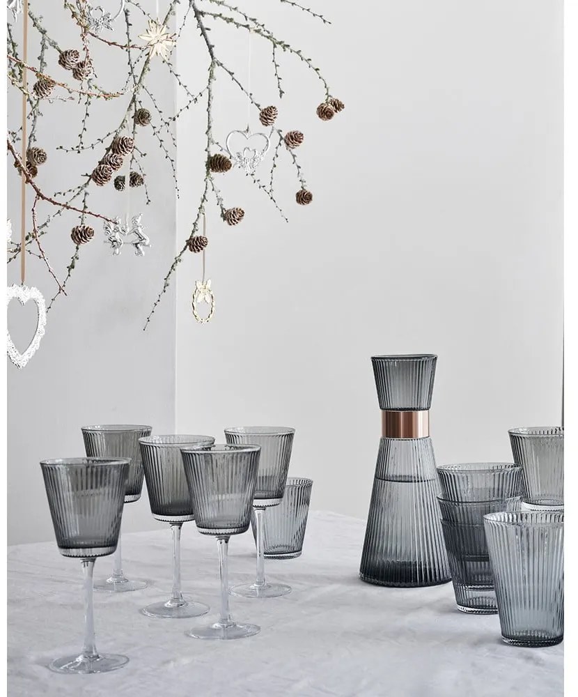 Carafă gri din sticlă 1 l Grand Cru Nouveau – Rosendahl