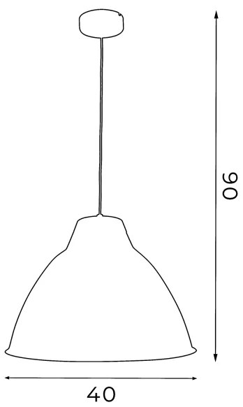 Lustra SKAL 1xE27/60W/230V