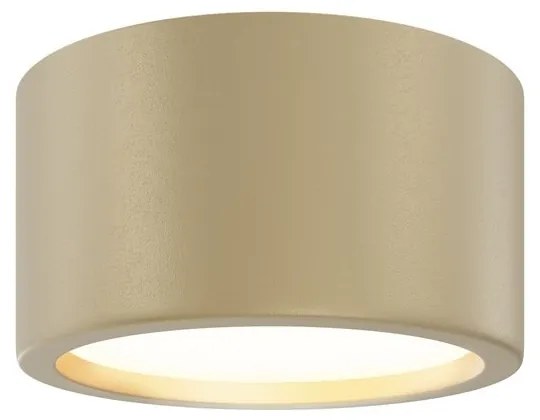 Spot LED aplicat cu protectie IP44 Hydra D-17.6cm auriu