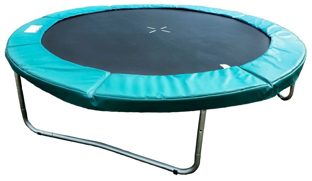 Homcom Copertura di protezione per trampolino elastico, Verde, Ø305cm