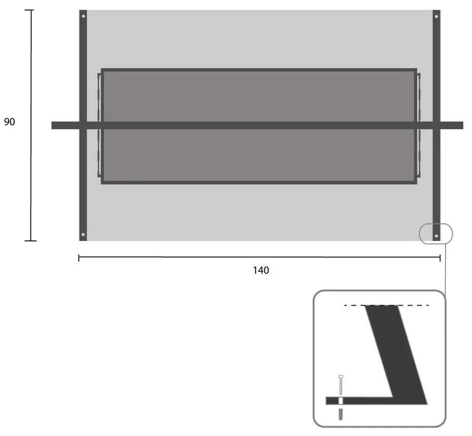 Balansoar de grădină negru din metal Kari - Garden Pleasure