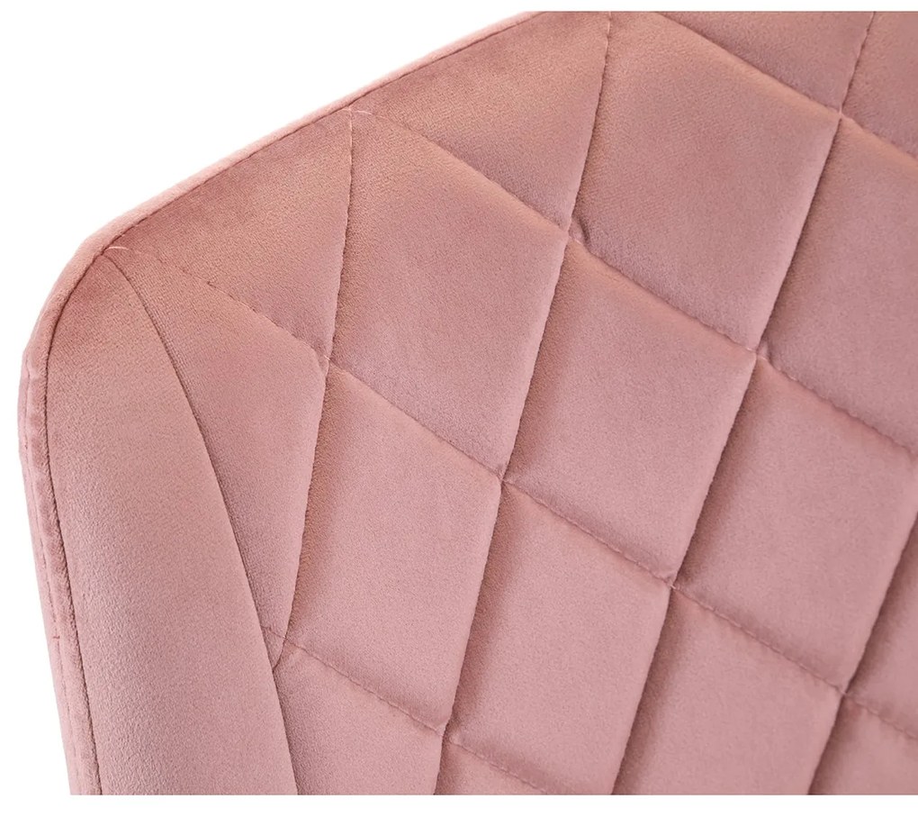Scaun de sufragerie Sariel III (roz). 1069573