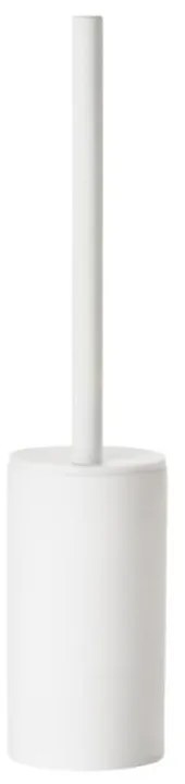 Perie WC din porțelan Zone Solo White, alb