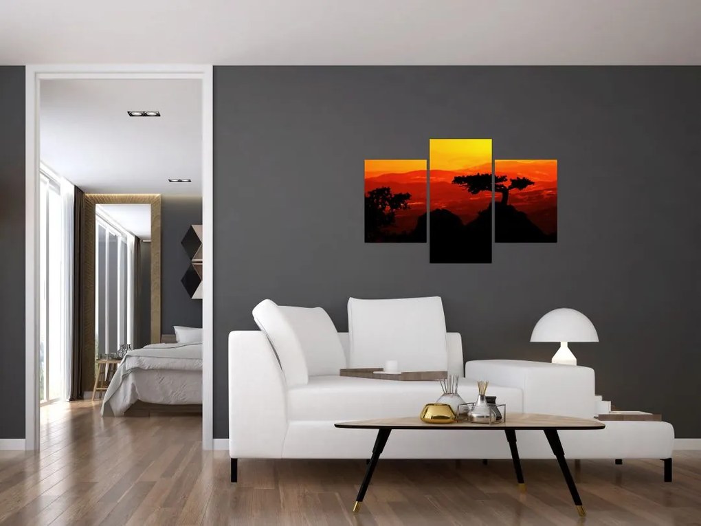 Tablou -Apus de soare (90x60 cm)