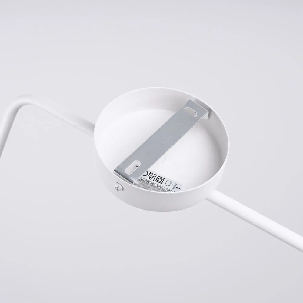 Aplică de perete albă cu alimentare la priză Zylo – Sollux