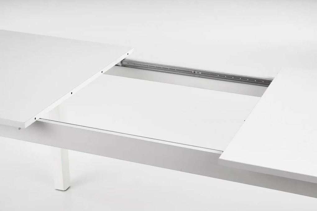 Masa extensibila Florian L160-228 cm alb/alb