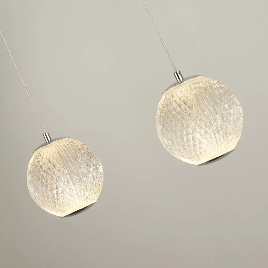 Lustra moderna cu 5 pendule LED Allure