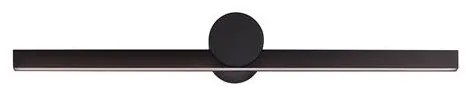 Aplica de perete LED pentru oglinda baie IP54 BREGGO negru, 61cm