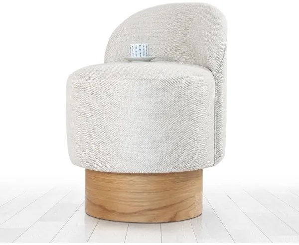 Fotoliu RIKI pentru copii, 40x47 cm, gri deschis